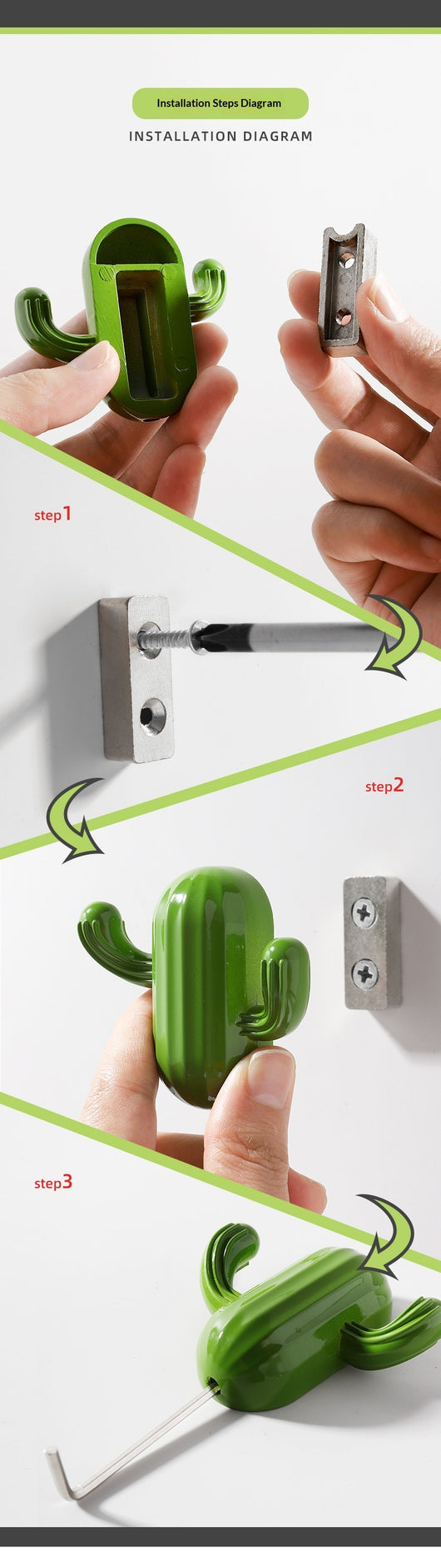 Mueble Zapatero Nórdico Minimalista con Perchero y Diseño de Cactus - Image 20