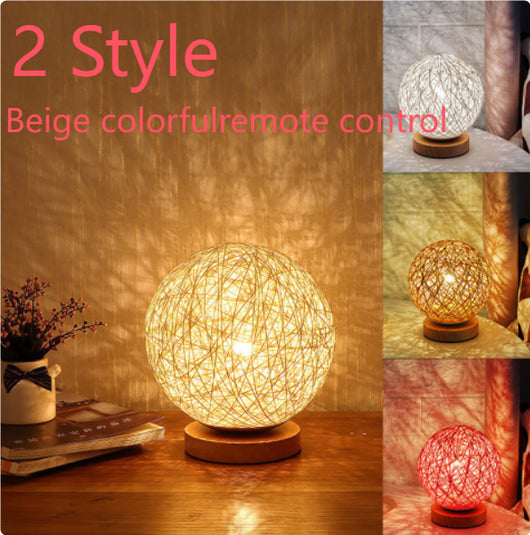 Lámpara LED Sepak Takraw Cielo Estrellado USB - Luz Nocturna Infantil de Mesita - Image 14
