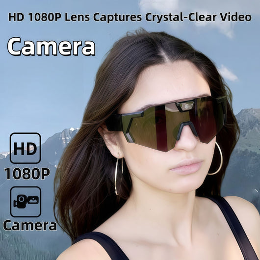 Gafas Deportivas para Ciclismo con Cámara HD Integrada