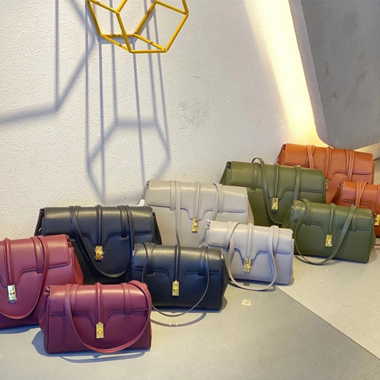 Bolso Tote de Cuero Genuino de Gran Capacidad - Image 2