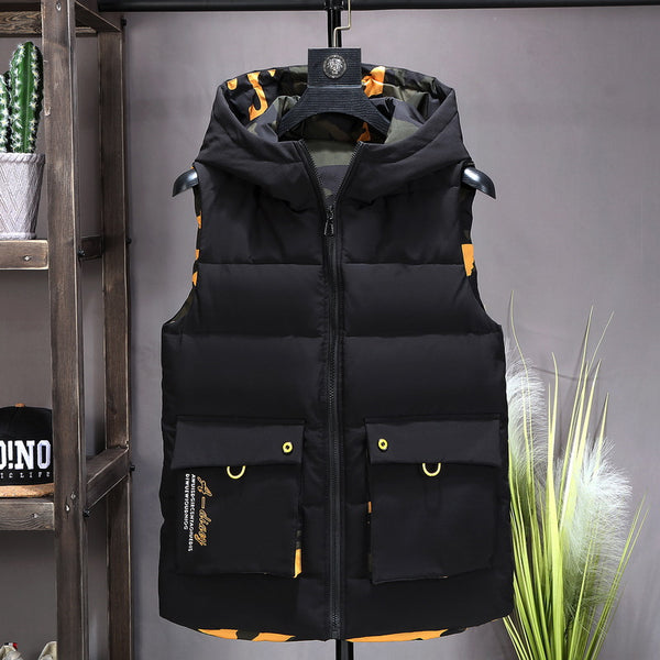Chaleco Acolchado de Algodón para Parejas - Invierno y Otoño