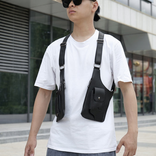 Bolso Bandolera Vintage Multifuncional con Correa Ajustable