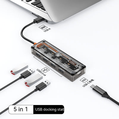 Docking Station Expansora para Portátiles - Convertidor USB Multifunción - Image 9