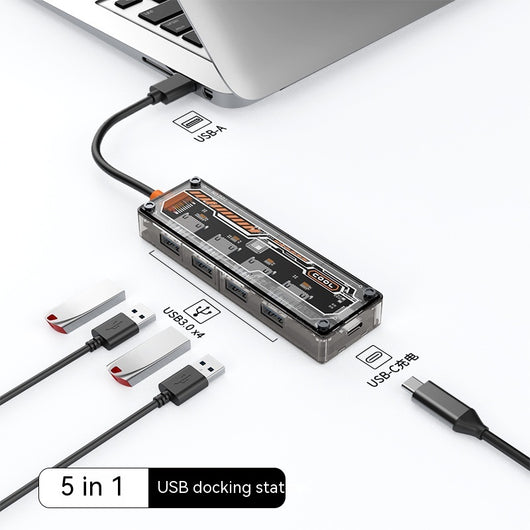 Docking Station Expansora para Portátiles - Convertidor USB Multifunción - Image 9