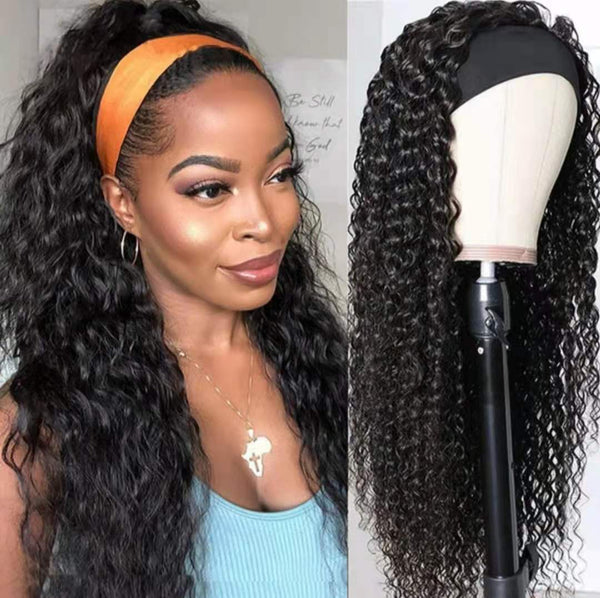 Diadema Esponjosa con Velcro para Cabello Rizado Africano