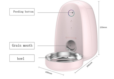 Comedero Automático Inteligente WiFi 2L para Perros y Gatos - Image 9