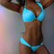 Bikini de Talle Alto con Cierre de Hebilla - Diseño Fruncido Sexy