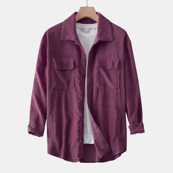 Camisa Chaqueta de Pana Liso