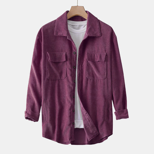 Camisa Chaqueta de Pana Liso