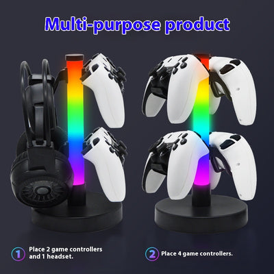 Soporte RGB para Auriculares Gaming - Diseño Esports con Atmósfera LED - Image 3