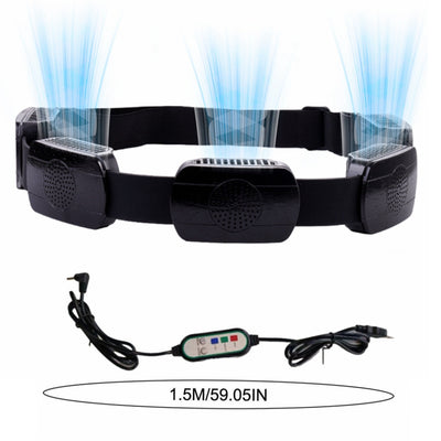 Ventilador Portátil de Cintura con 5 Aspas para Actividades Outdoor - Image 31