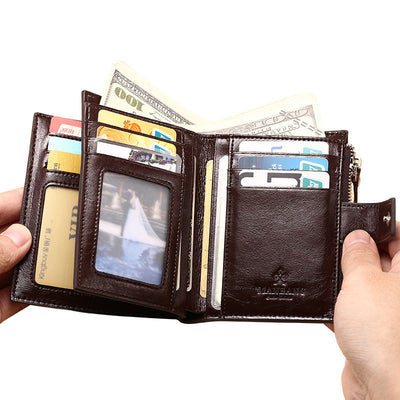 Cartera de Cuero para Hombre con Portacédulas - Image 5