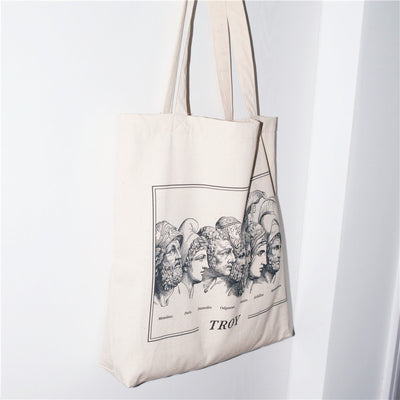 Bolsa de Lona Trojan Portrait con Asa Única para Mujer - Image 20