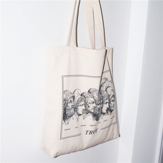 Bolsa de Lona Trojan Portrait con Asa Única para Mujer - Image 20