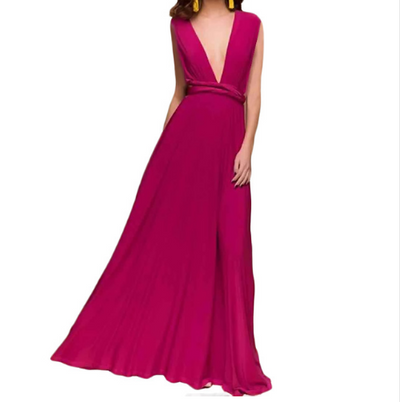 Vestido Largo Backless Multiusos para Fiestas y Bodas - Image 19