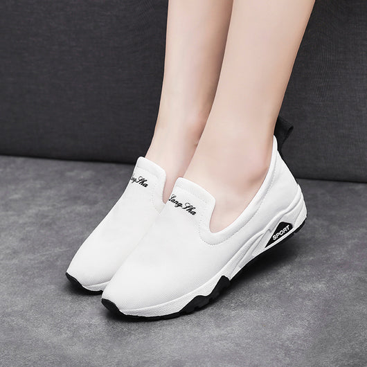 Zapatillas de Lona para Mujer - Zapatos Casuales Cómodos de Altura - Image 3