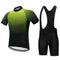 Conjunto Ciclismo Amarillo Neón