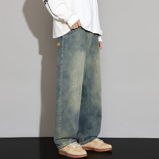 Pantalones Rectos Holgados para Hombre - Image 3