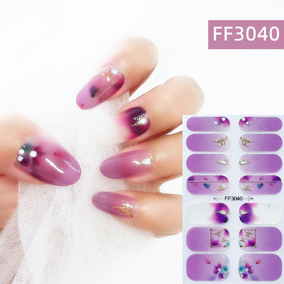 Película de Esmalte de Uñas Cristal 3D Cobertura Total - Image 20