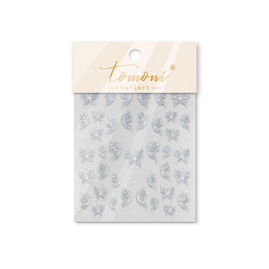 Stickers Decorativos Manicura Gelatina Mariposa Rose Streamer - Image 6