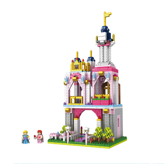 Castillo de Bloques para Niñas - Juguete Educativo de Construcción - Image 3