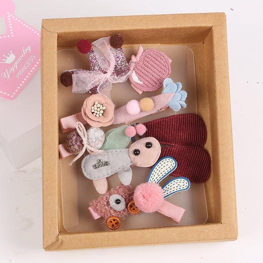 Set de 10 Pasadores para Niña - Colores Variados - Image 18