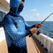 Camisa de Pesca UPF 50 Anti UV con Protección Facial para Hombre