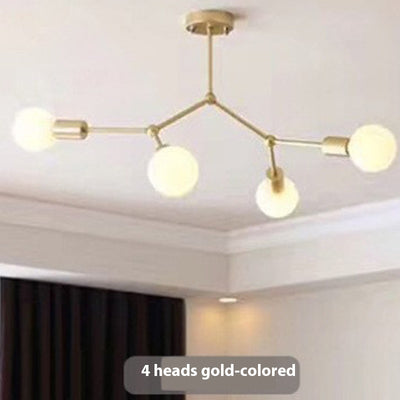 Lámpara de Techo Minimalista de Hierro para Dormitorio y Sala - Image 15