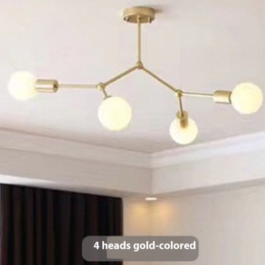 Lámpara de Techo Minimalista de Hierro para Dormitorio y Sala - Image 15