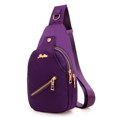 Bolsa Mensajera Nylon Impermeable para Mujer - Image 3