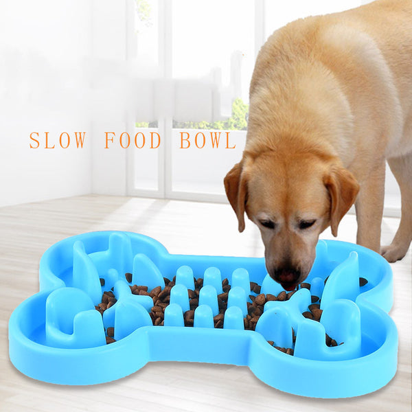 Comedero Interactivo Puzzle con Hueso para Perros