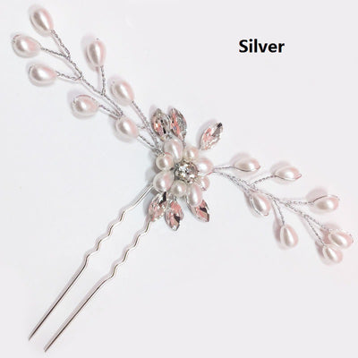 Pasador de Novia Coreano Hecho a Mano con Perlas y Cristales - Accesorio Nupcial Premium - Image 6