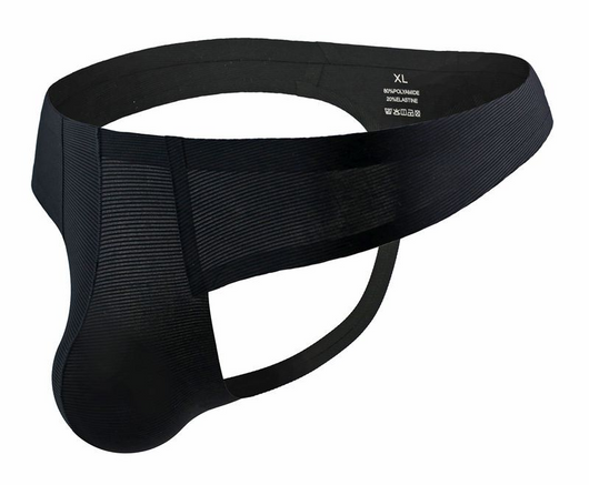Calzoncillo Tipo Tanga para Hombre Bajo Sexy Sin Costuras con Rayas - Image 36