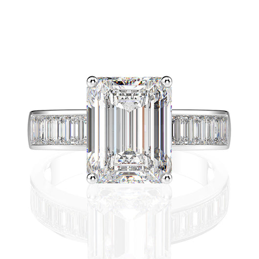 Anillo de Compromiso Rectangular