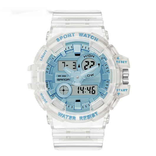 Reloj Deportivo Digital Dual Display Pantalla Grande Luminoso Resistente al Agua Unisex - Image 9