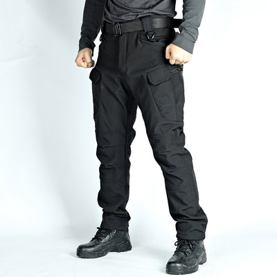 Pantalones Tácticos Invierno Hombre - Forro Polar Impermeables Shark Skin - Image 6