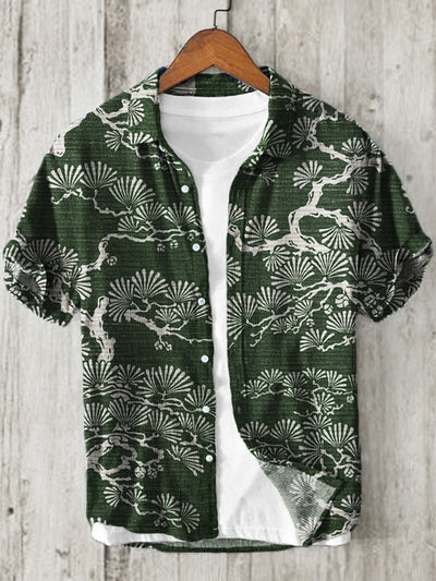 Camisa Hawaiana Estampada Casual para Hombre - Image 12