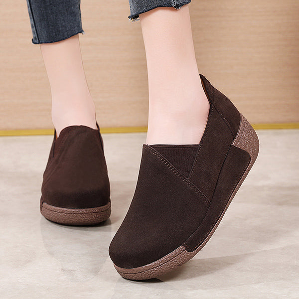 Zapatos Casuales para Mujer con Suela Gruesa y Plataforma Cómoda