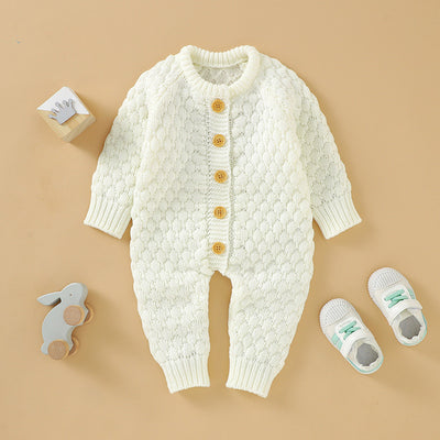 Enterizo de Bebé con Botones Frontales - Diseño Liso y Cómodo - Image 17