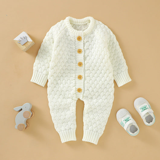 Enterizo de Bebé con Botones Frontales - Diseño Liso y Cómodo - Image 17