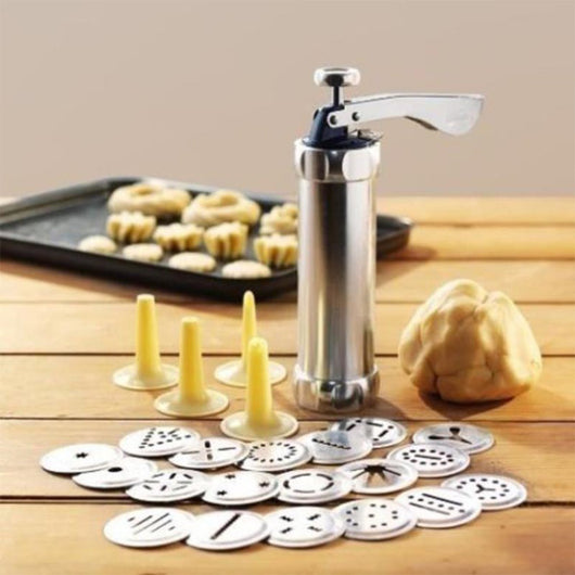 Máquina para Galletas de Acero Inoxidable - Moldeador Profesional de Biscochos y Pasteles - Image 12