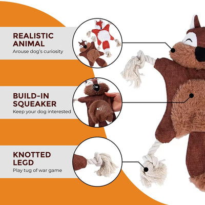 Juguetes para Perros de Peluche con Sonido - Masticables Seguros para Cachorros y Gatos - Image 18