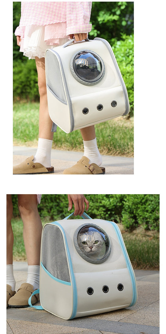 Mochila Transportadora para Mascotas con Cápsula Espacial - Gran Capacidad y Transpirable - Image 13