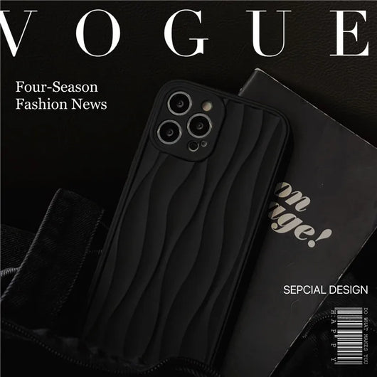 Funda Protectora Efecto Onda Midnight Black - Image 12