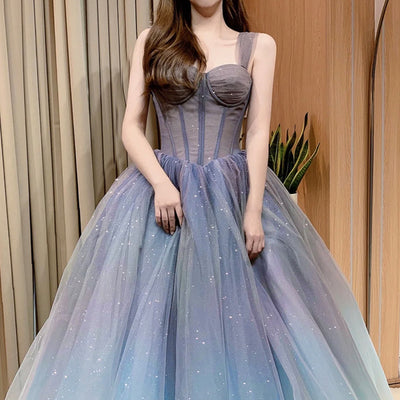 Vestido Azul Noche Estrellada para Mujer - Image 10