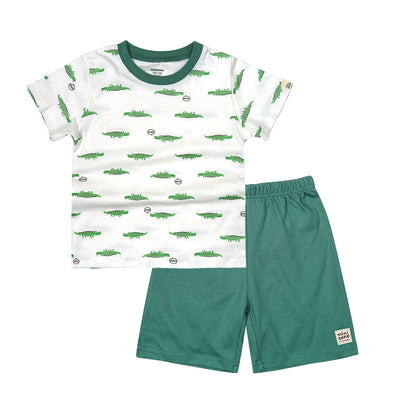 Conjunto de Ropa Cómoda para Bebé - Playera y Shorts de Algodón - Image 2