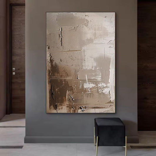 Cuadro Abstracto Moderno en Óleo - Lienzo Enrollable sin Marco para Decoración - Image 18
