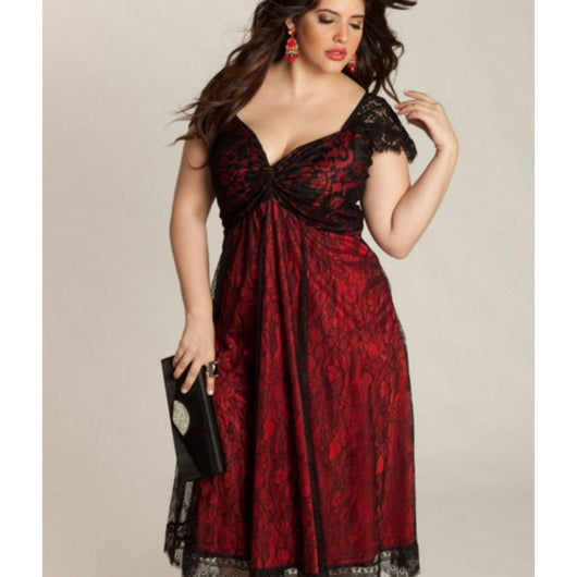 Vestido de Encaje Gothic Big Code - Image 3