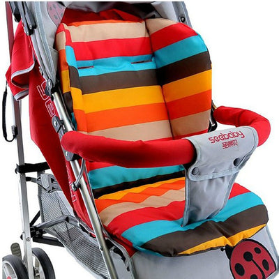 Cojín Acolchado para Carriola y Silla de Auto - Diseño Arcoíris Suave y Grueso - Image 9