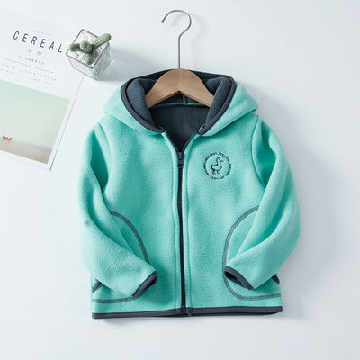 Conjunto Infantil Cardigan Polar con Capucha - Image 26